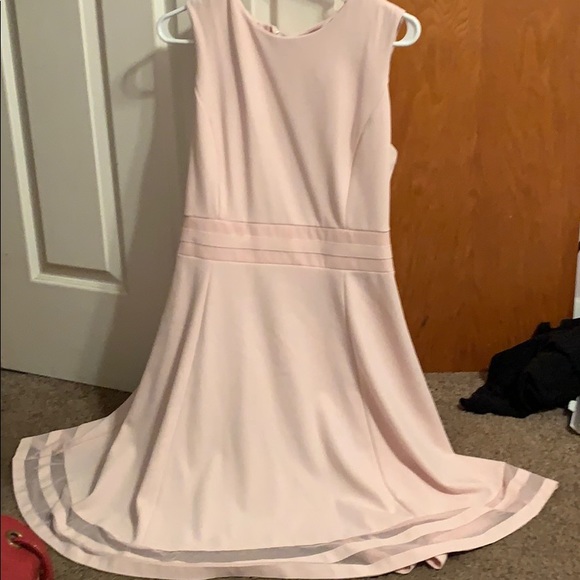 Calvin Klein pink dress size 14 - Picture 1 of 7